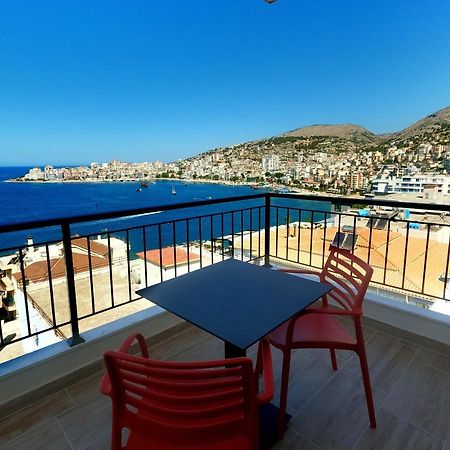 Afrodite Suites Sarande Bagian luar foto