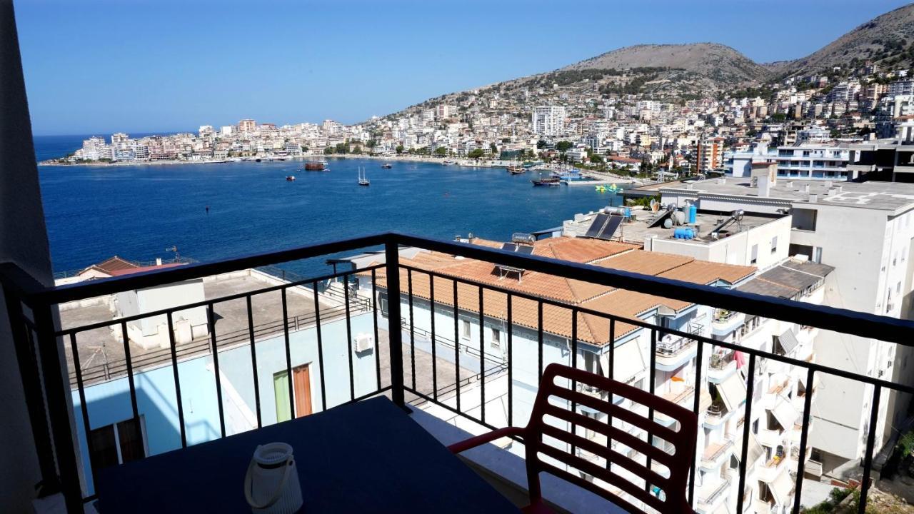 Afrodite Suites Sarande Bagian luar foto