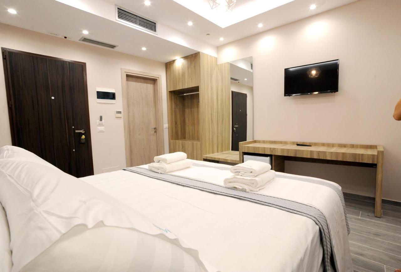 Afrodite Suites Sarande Bagian luar foto