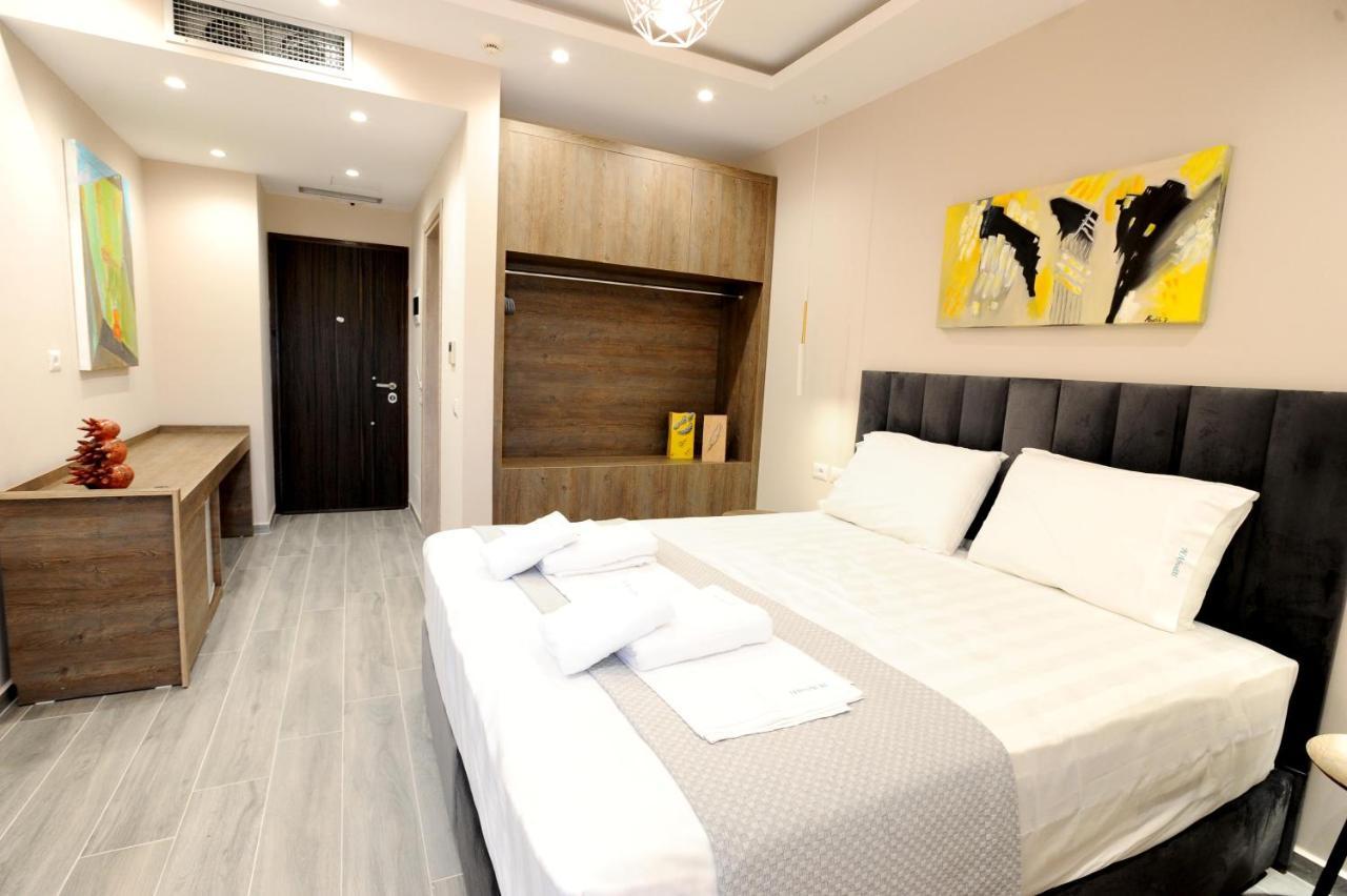 Afrodite Suites Sarande Bagian luar foto