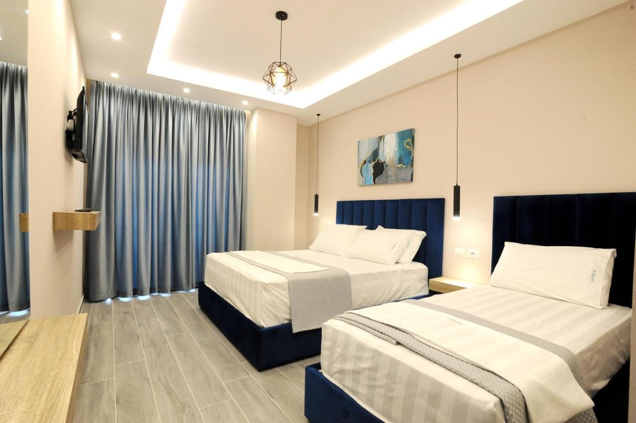 Afrodite Suites Sarande Bagian luar foto