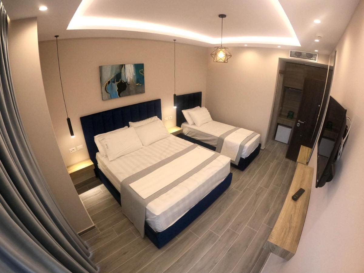 Afrodite Suites Sarande Bagian luar foto