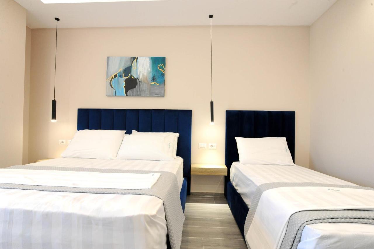 Afrodite Suites Sarande Bagian luar foto